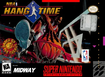 NBA Hang Time (USA) box cover front